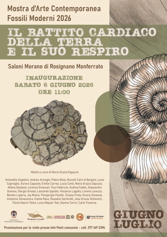 Il battito cardiaco della Terra e il suo respiro nei Saloni Morano di Rosignano Monferrato